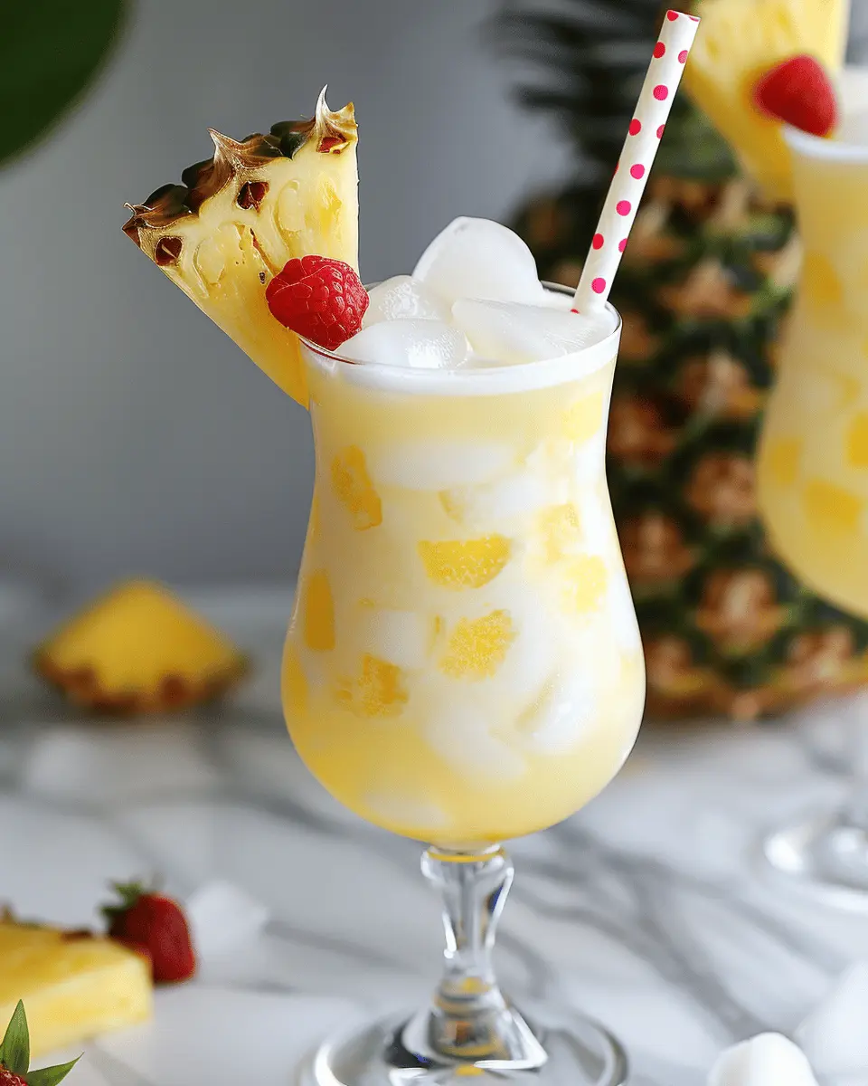 Pina Colada Mocktail: Refreshingly Easy Twist on Tropical Bliss