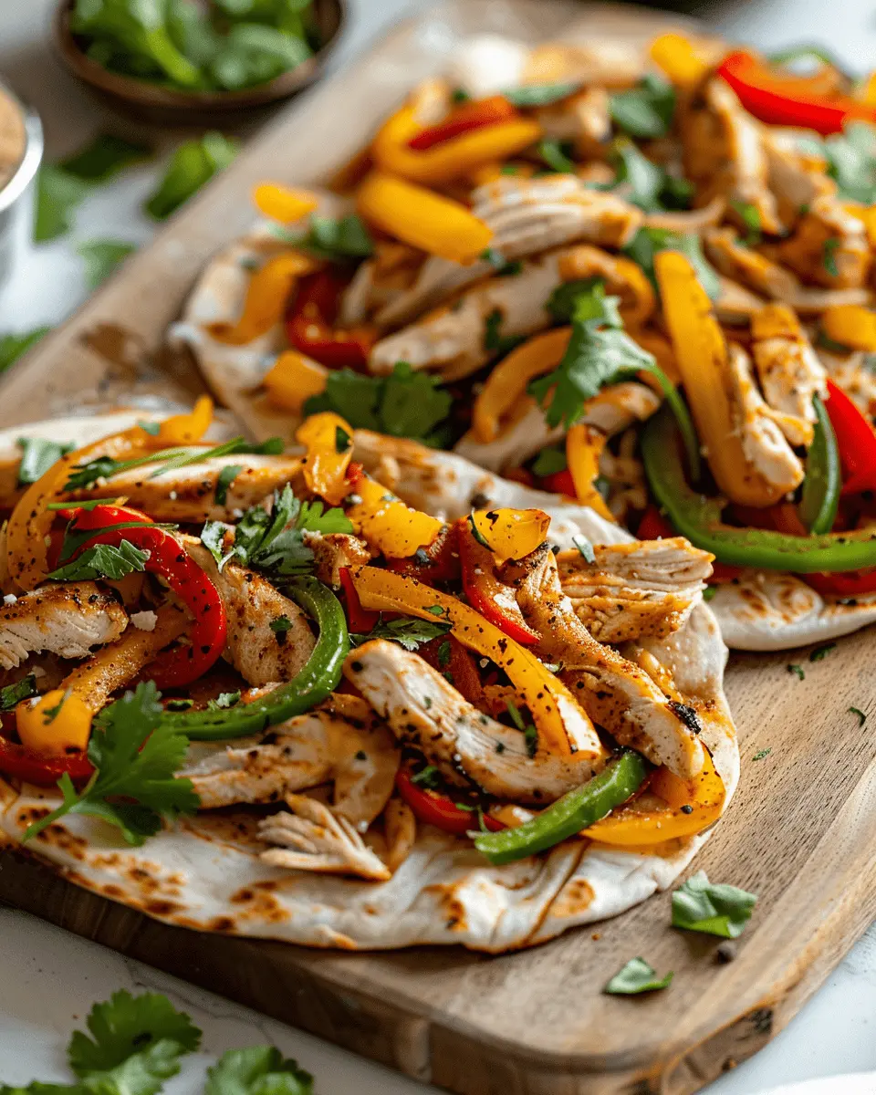 Chicken Fajita Flatbread: Easy Recipe for Flavorful Family Meals