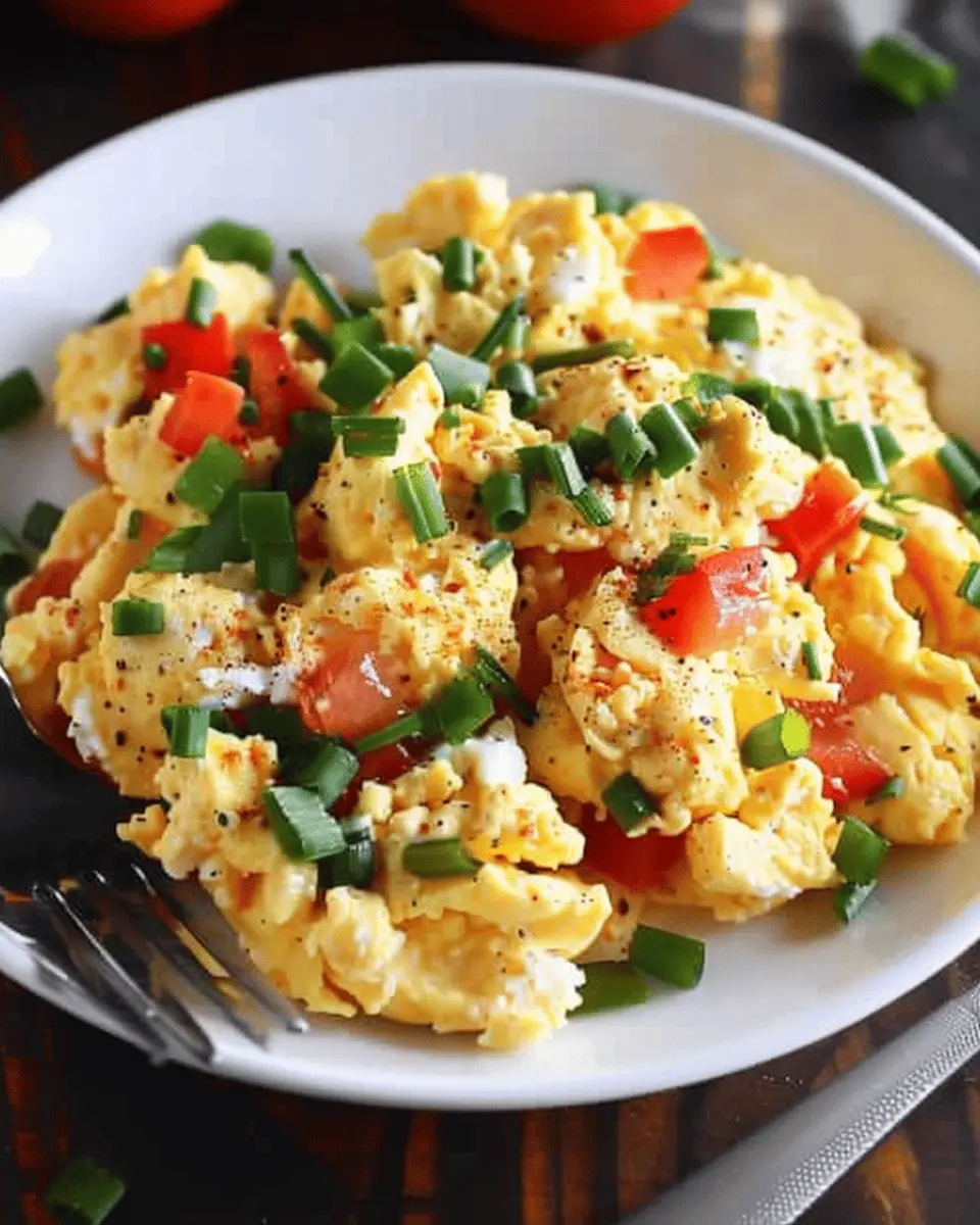 Low-Calorie Egg White Scramble with Turkey Bacon Delight