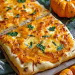 Pumpkin Cheese Flatbread