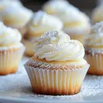 Fluffy Japanese Cotton Cheesecake Cupcakes