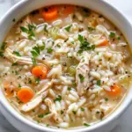 Crockpot Chicken and Rice Soup