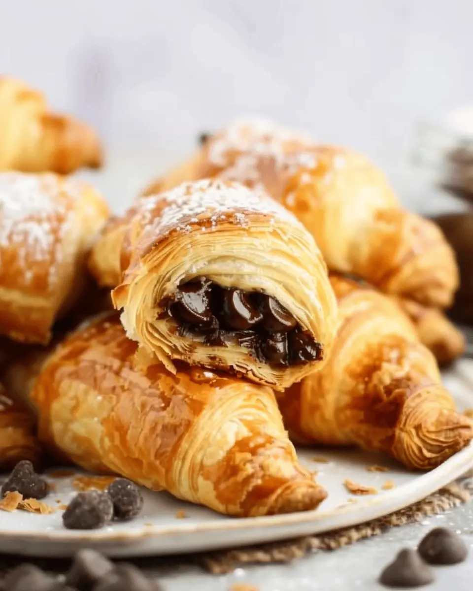 Easy Puff Pastry Chocolate Croissants: Indulgent Treats Made Simple