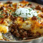 Ground Beef and Potatoes Casserole
