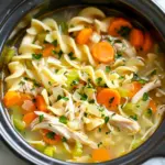 Crockpot Chicken Noodle Soup