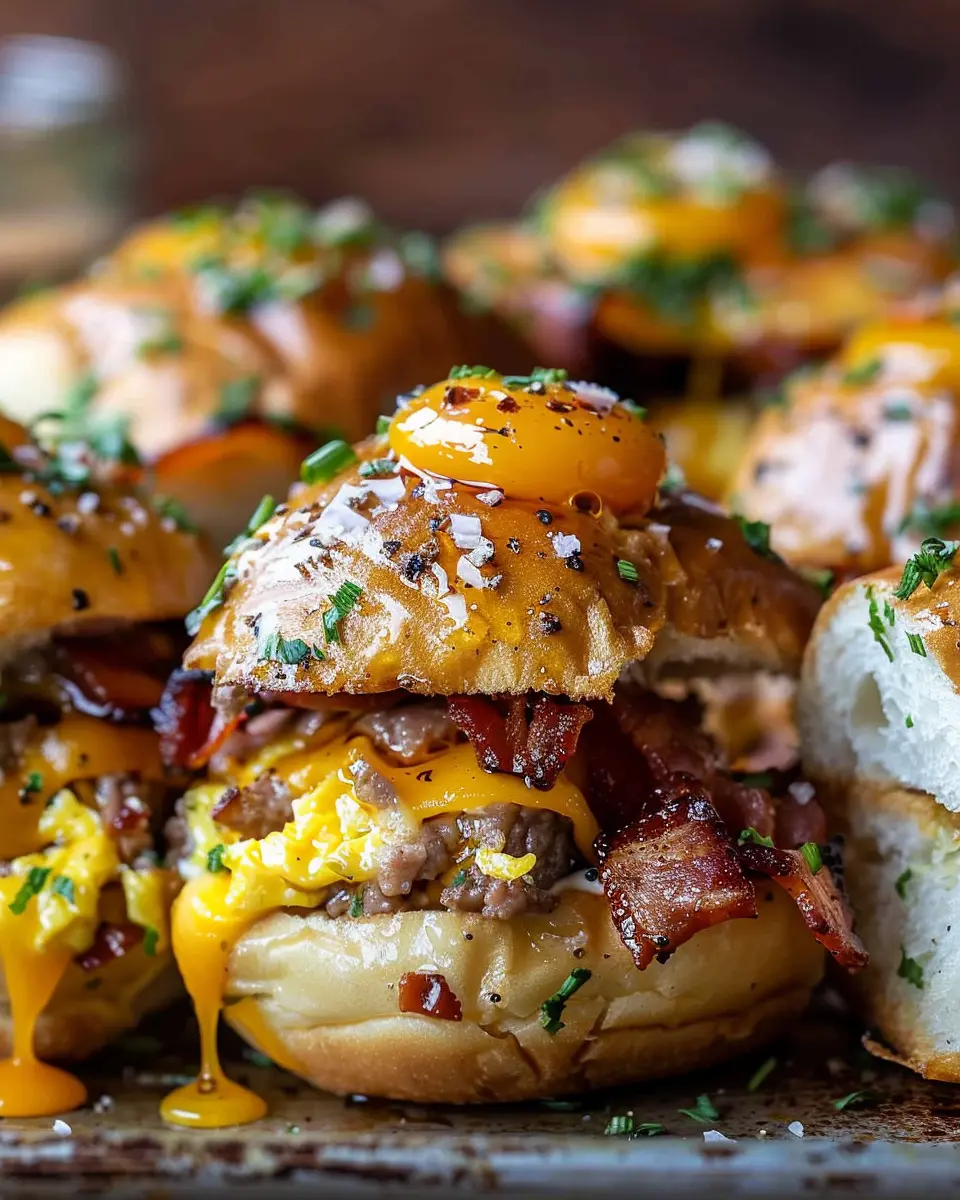 Cowboy Breakfast Sliders: Easy, Flavorful Turkey Bacon Treats