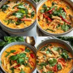 Keto Thai Curry Chicken Soup