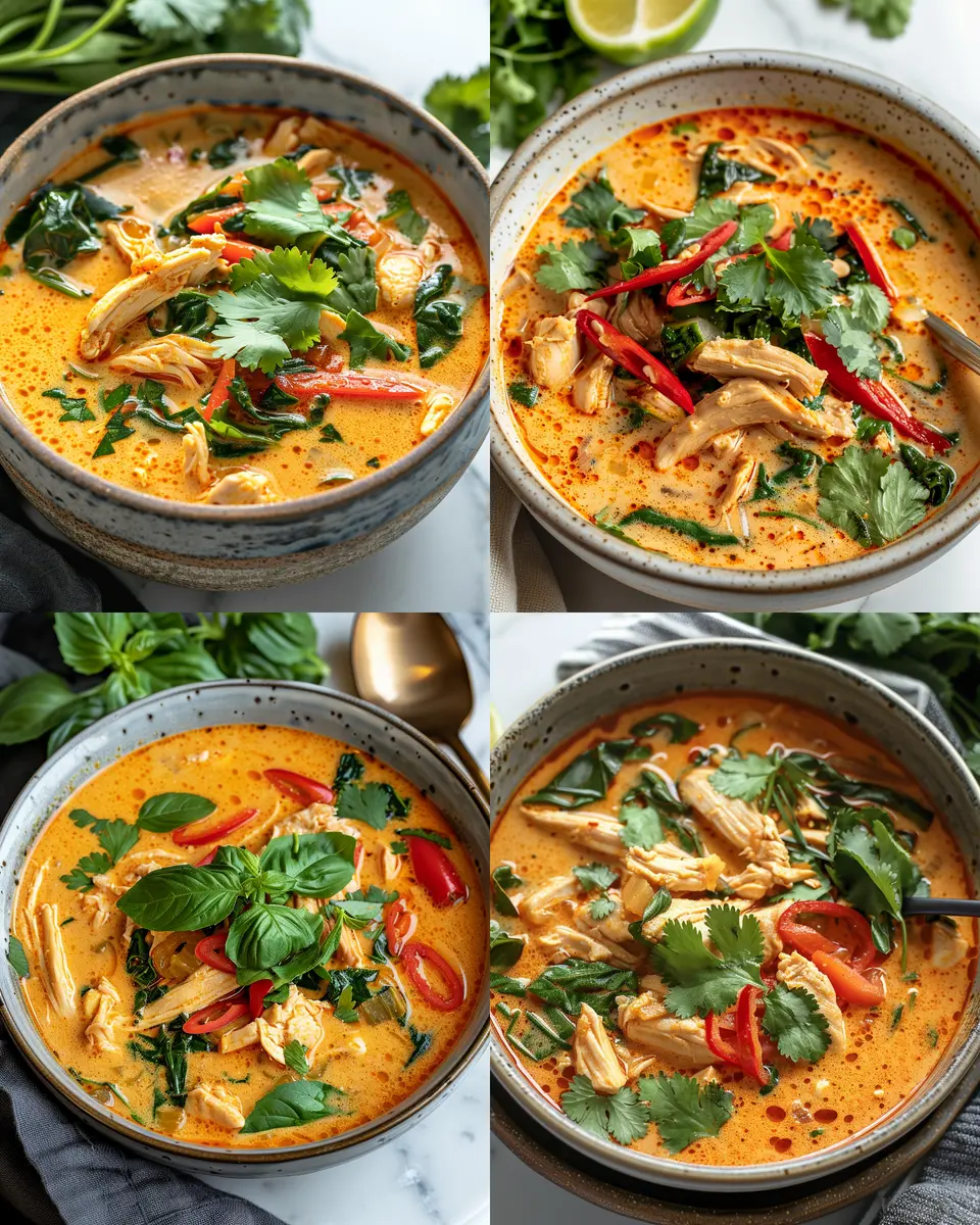 Keto Thai Curry Chicken Soup: Easy, Flavorful Delight at Home