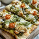 Chicken Pesto Flatbread