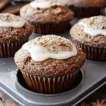 Glazed Gingerbread Muffins