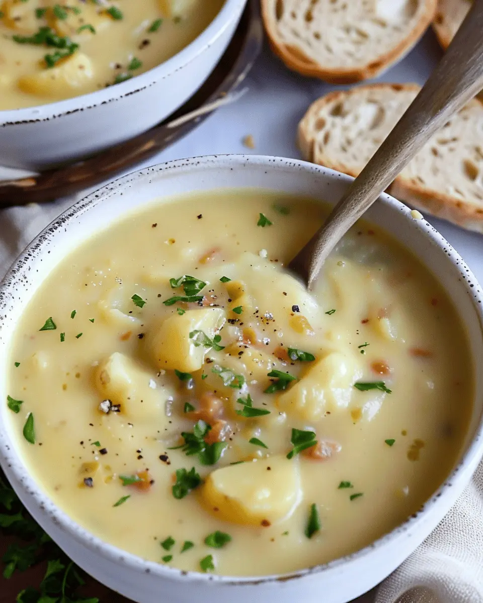 German Potato Soup with Turkey Bacon: A Cozy, Comforting Recipe