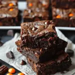 Haunted House Brownies