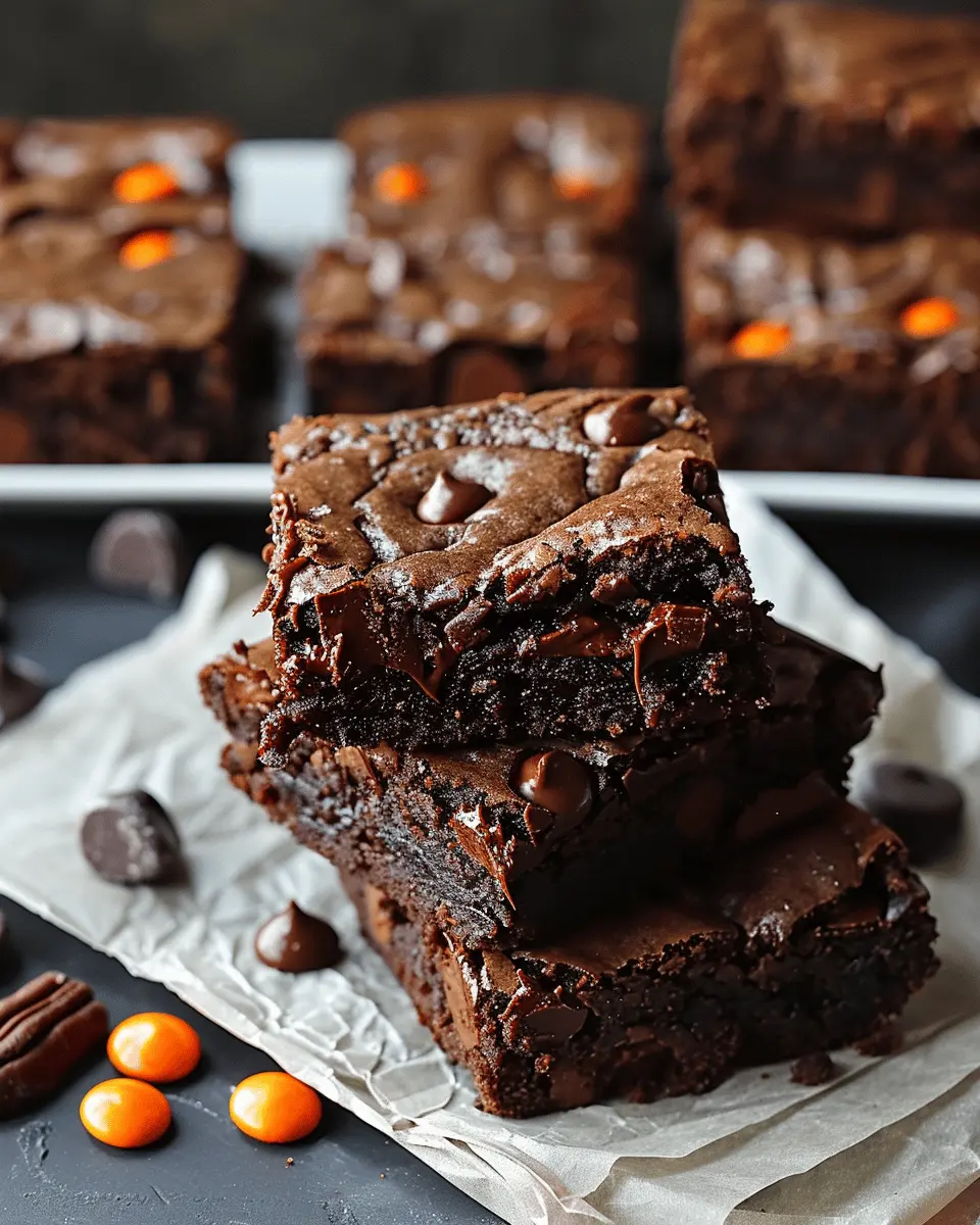 Haunted House Brownies: Indulgent Treats for Spooky Celebrations
