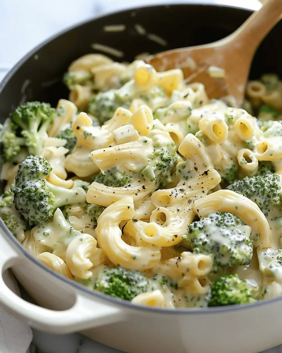 Creamy Broccoli Pasta: Easy Recipe with Turkey Bacon Delight