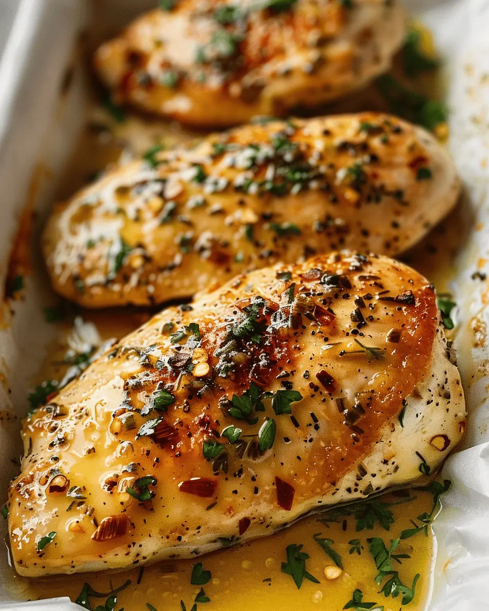 Garlic Butter Baked Chicken Breast Recipe for Juicy Flavor Bliss