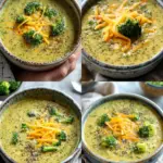 Keto Creamy Broccoli Cheddar Soup