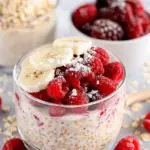 Protein-Packed Overnight Oats (40g Protein)