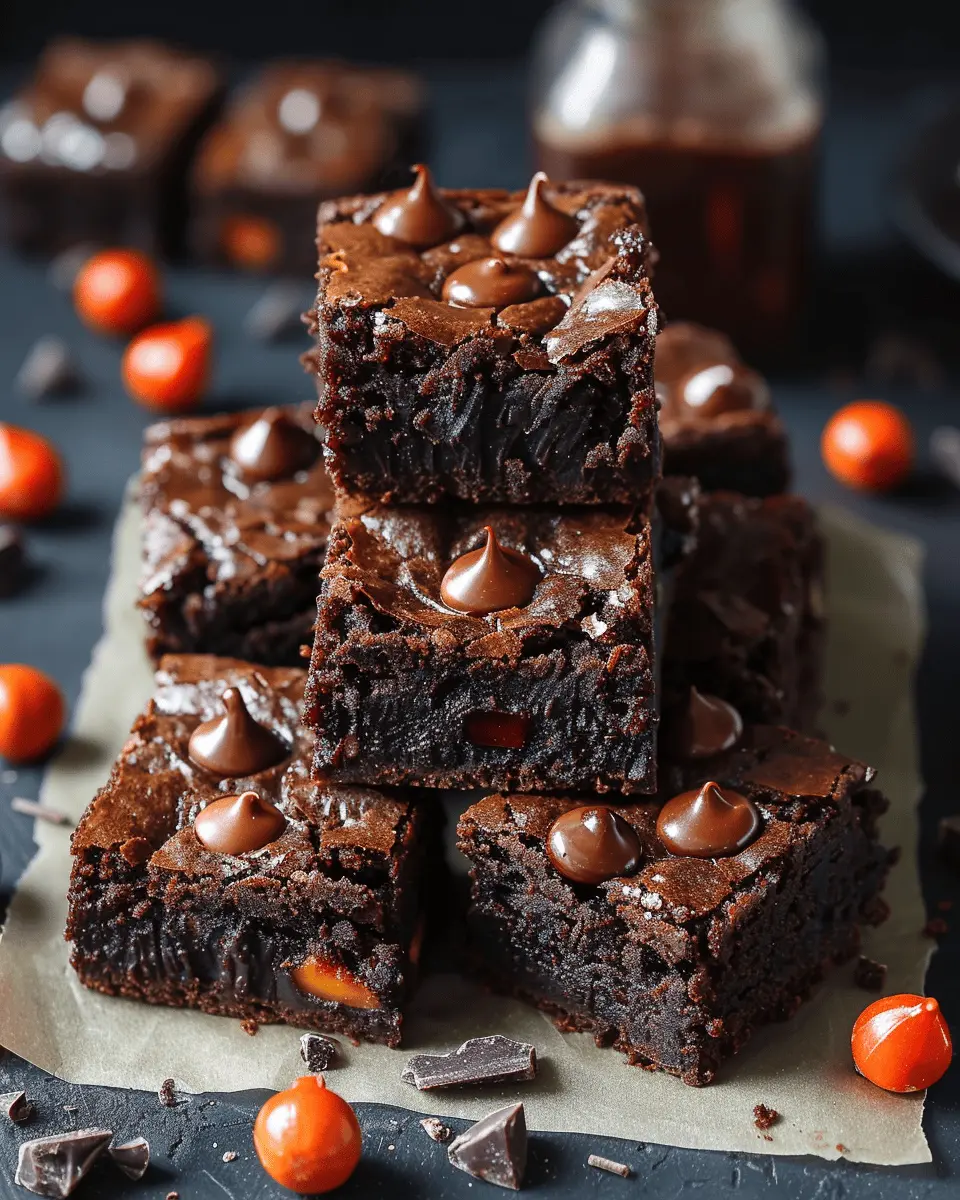 Vampire Bite Brownies: Indulgent Treats for Sweet-Toothed Ghouls