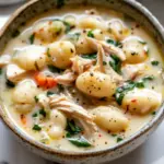 Crockpot Chicken Gnocchi Soup