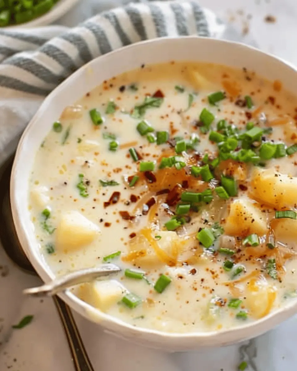 Crockpot Potato Soup: Creamy Comfort with Turkey Bacon Delight