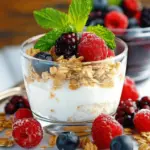 Cottage Cheese and Berry Parfait