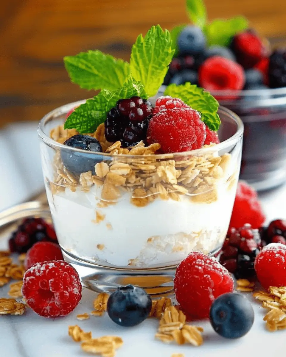 Cottage Cheese and Berry Parfait: A Healthy Delight for Home Chefs