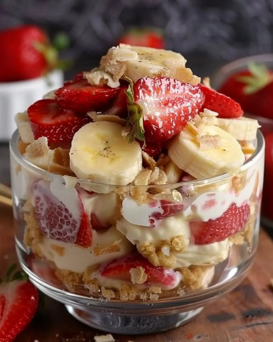 Strawberry Banana Pudding Dream: A Creamy Indulgence You’ll Love