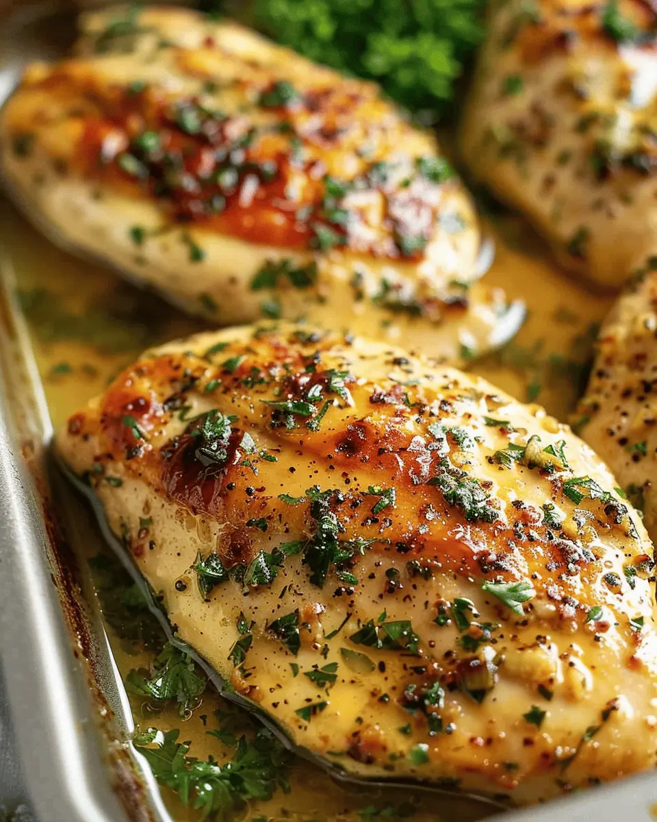 Garlic Butter Baked Chicken Breast Recipe for Juicy Flavorful Meals