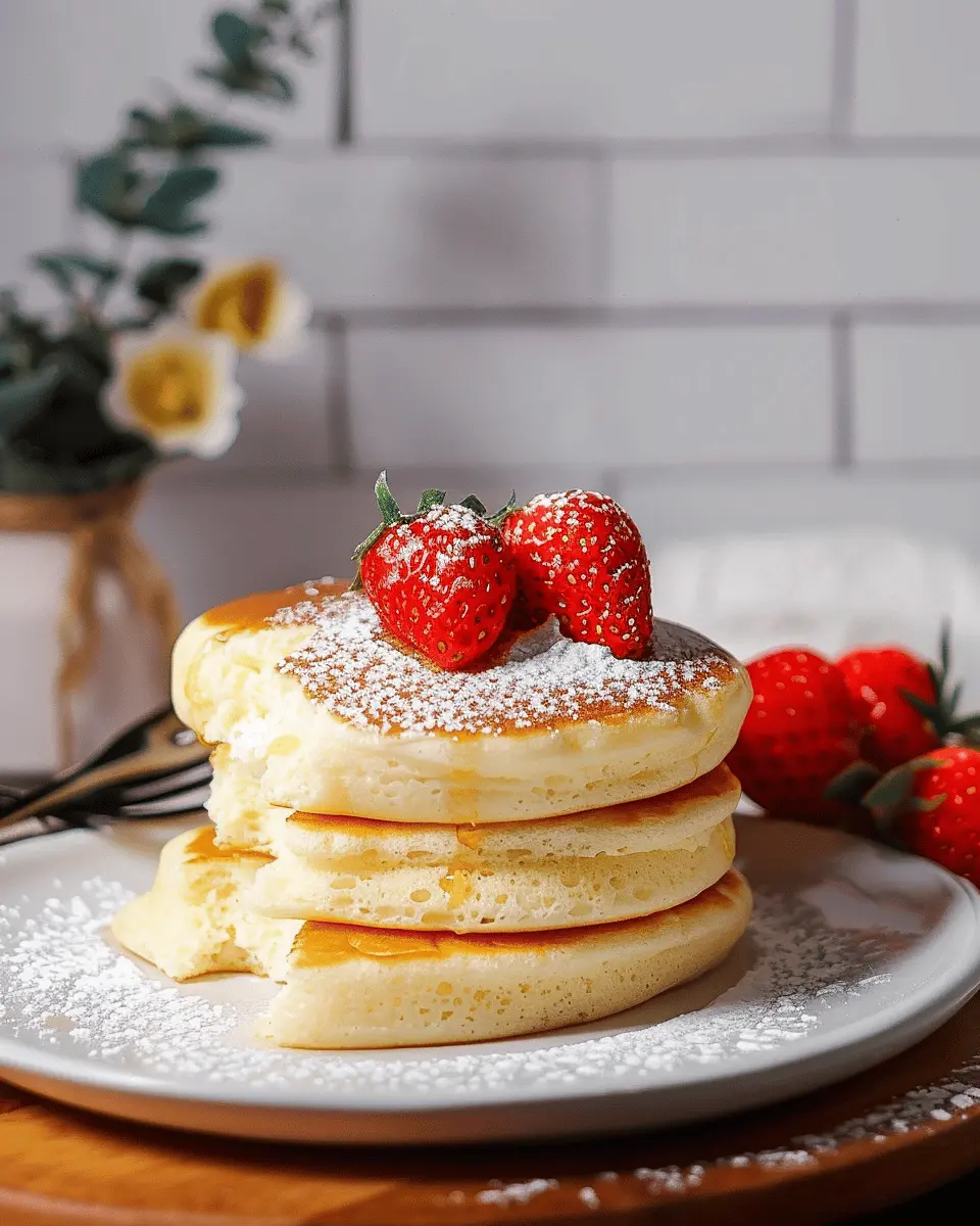 Fluffy Japanese Soufflé Pancakes: Easy Recipe for Light Indulgence
