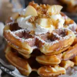 Apple Fritter Waffle Donuts