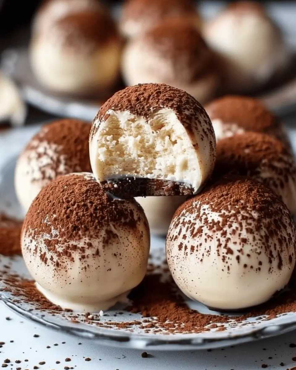 Tiramisu Truffles Recipe: Indulgent Treats for Chocolate Lovers