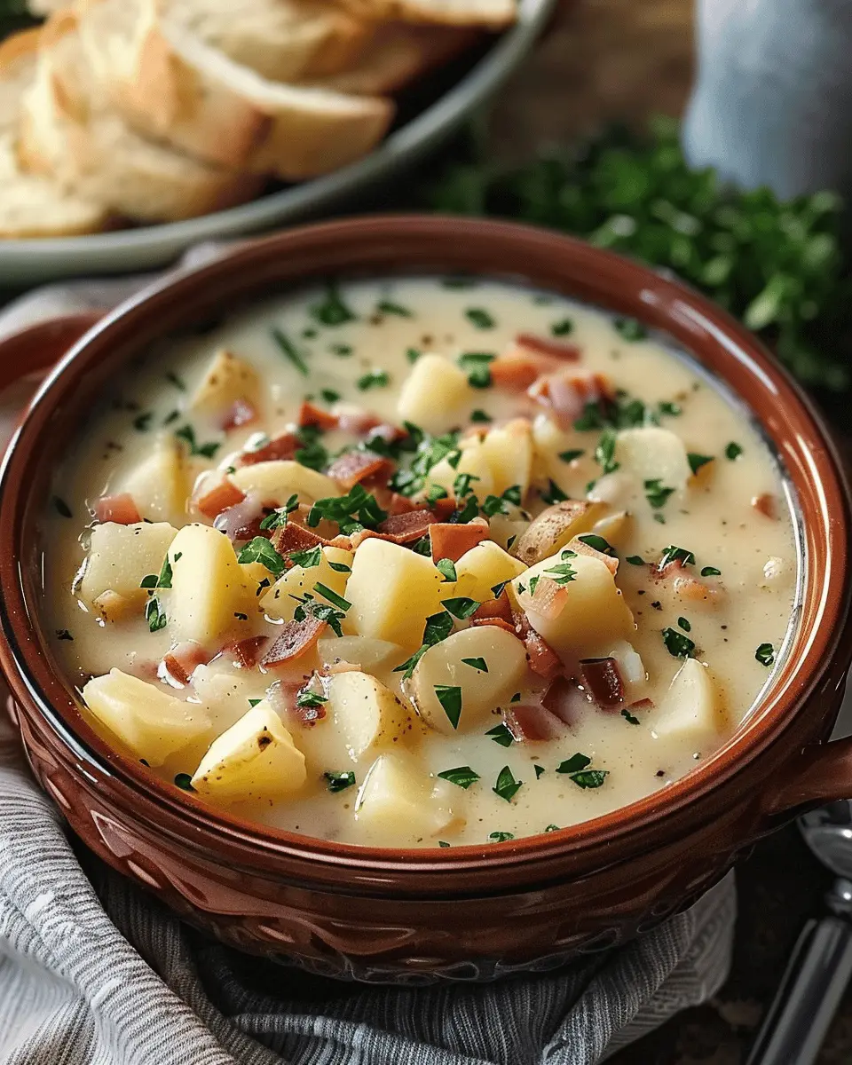 Crock Pot Crack Potato Soup: Easy Comfort with Turkey Bacon