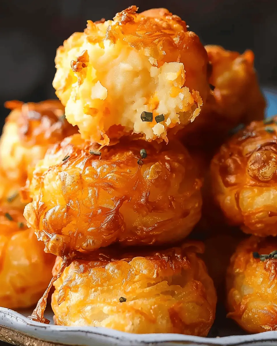 Mashed Potato Cheese Puffs: Delightfully Cheesy and Easy to Make