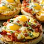 English Muffin Breakfast Pizzas