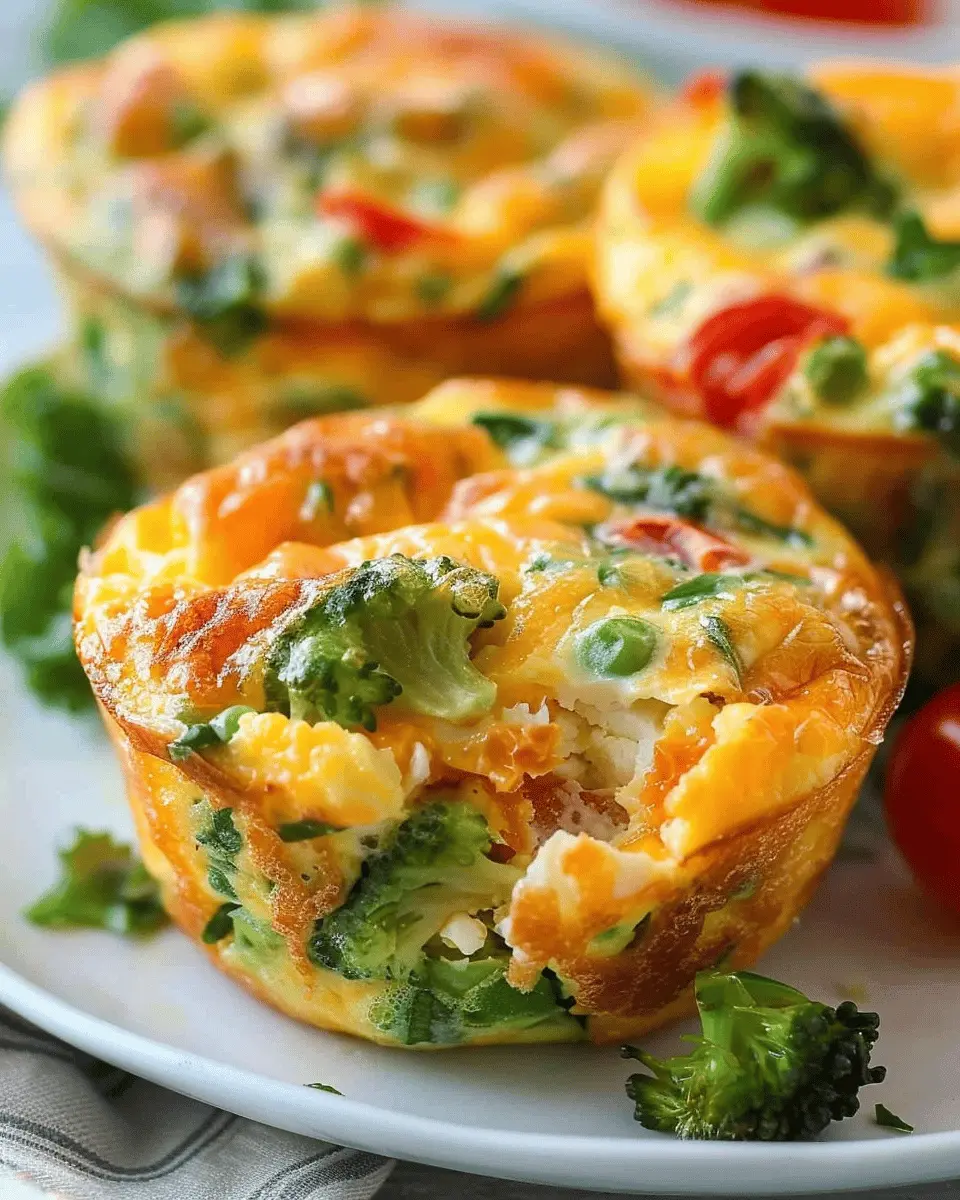 Veggie Egg Muffins: Easy, Nutritious Meal Prep Delight