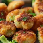 Quick Chicken and Broccoli Nuggets for Baby