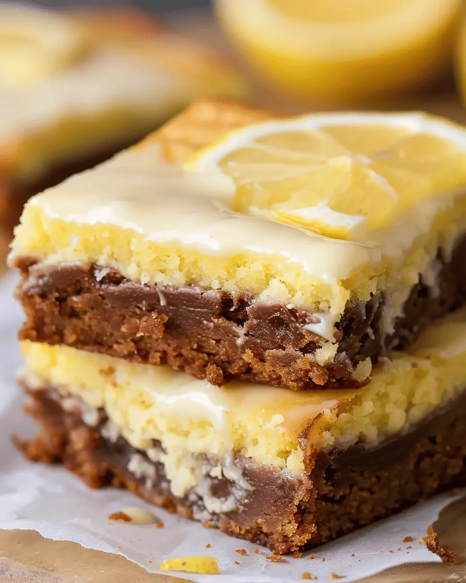 Easy Lemon Brownies Recipe: A Zesty Twist to Brighten Your Day
