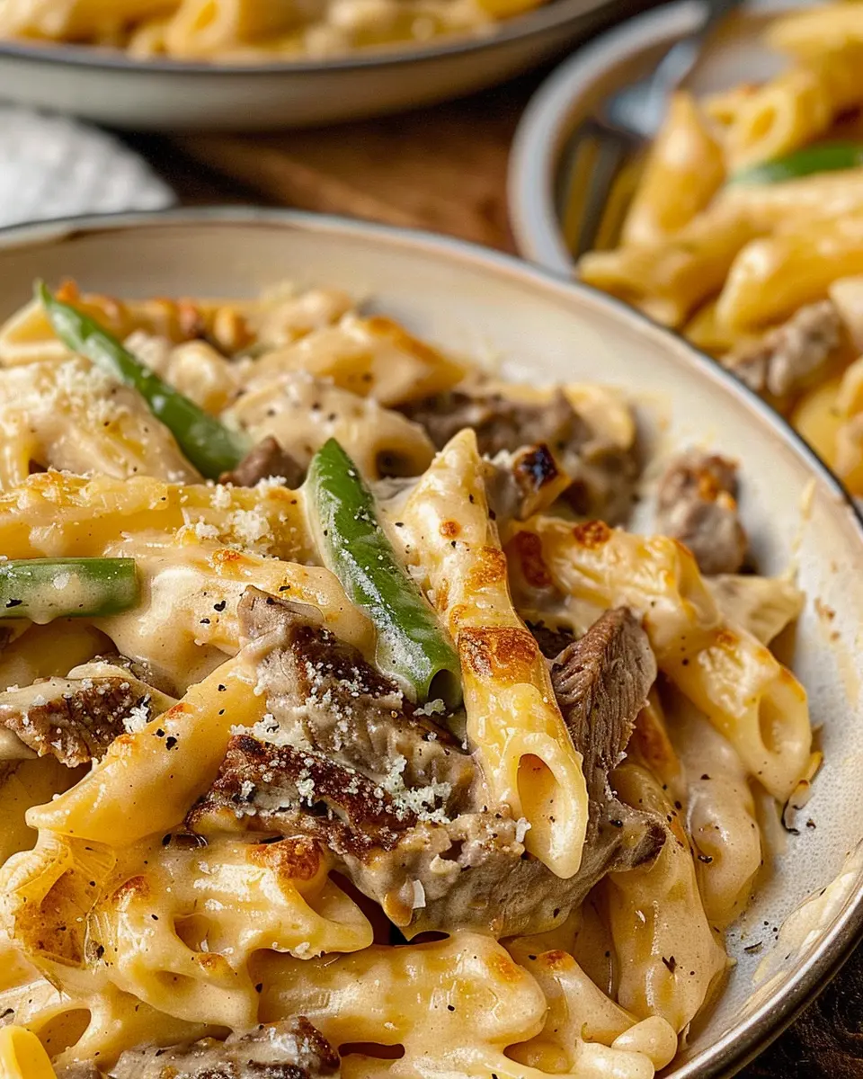Philly Cheesesteak Pasta: Indulgent Comfort Food Made Easy