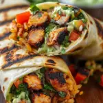 Chipotle Ranch Grilled Chicken Burrito