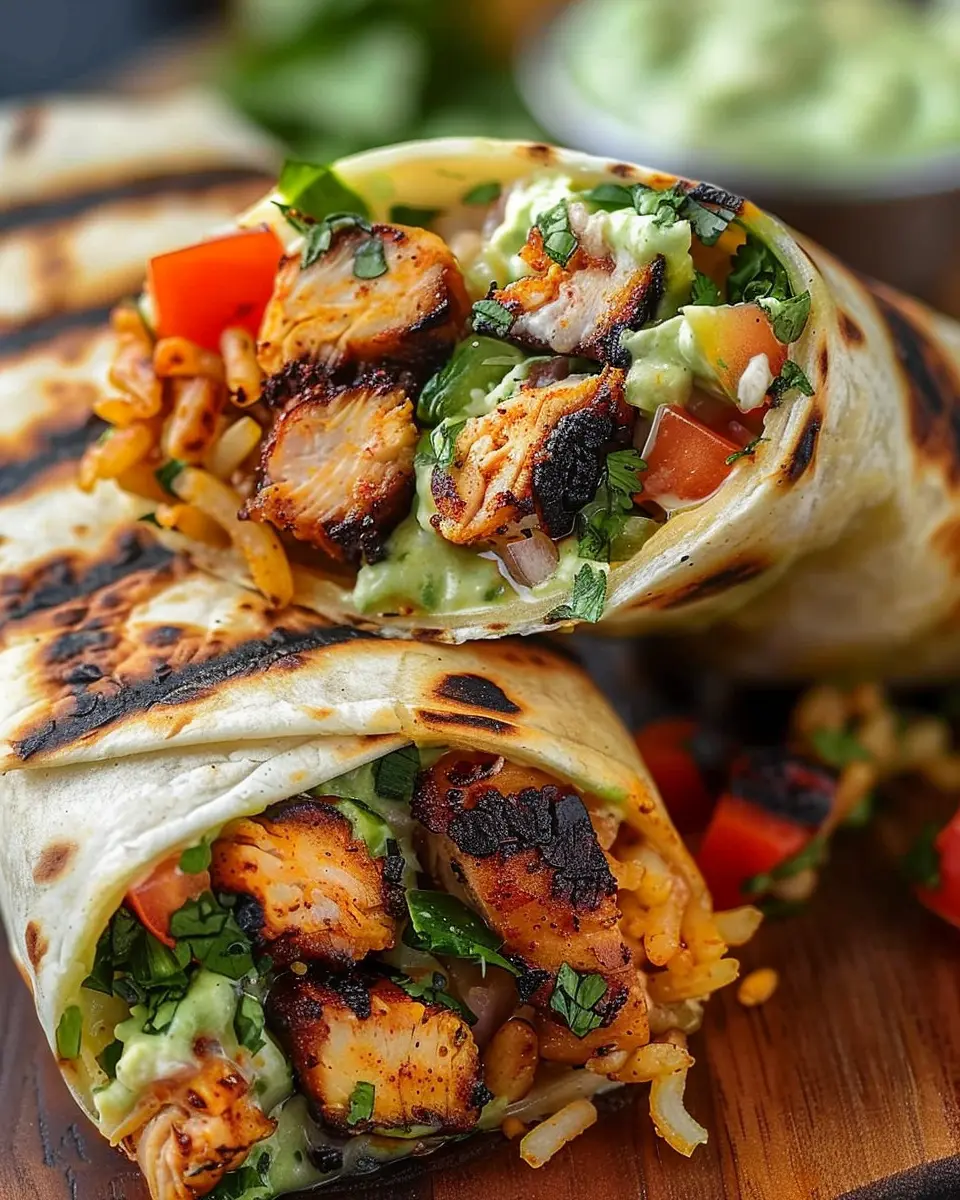 Chipotle Ranch Grilled Chicken Burrito: A Juicy Homemade Delight
