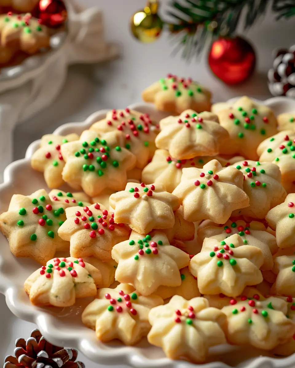Christmas Spritz Cookies: The Best Buttery German Treats for Sharing