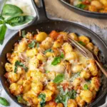 Garlic Chicken Gnocchi Skillet