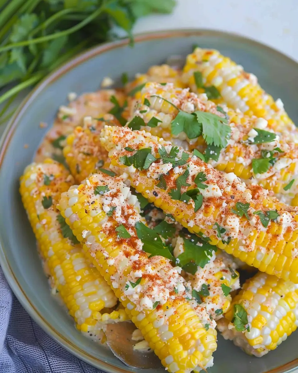 Easy Mexican Street Corn Recipe with Turkey Bacon Twist