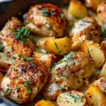 Garlic Parmesan Chicken and Potatoes