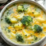 Cheddar Broccoli Potato Soup