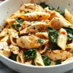 Chicken and Spinach Pasta
