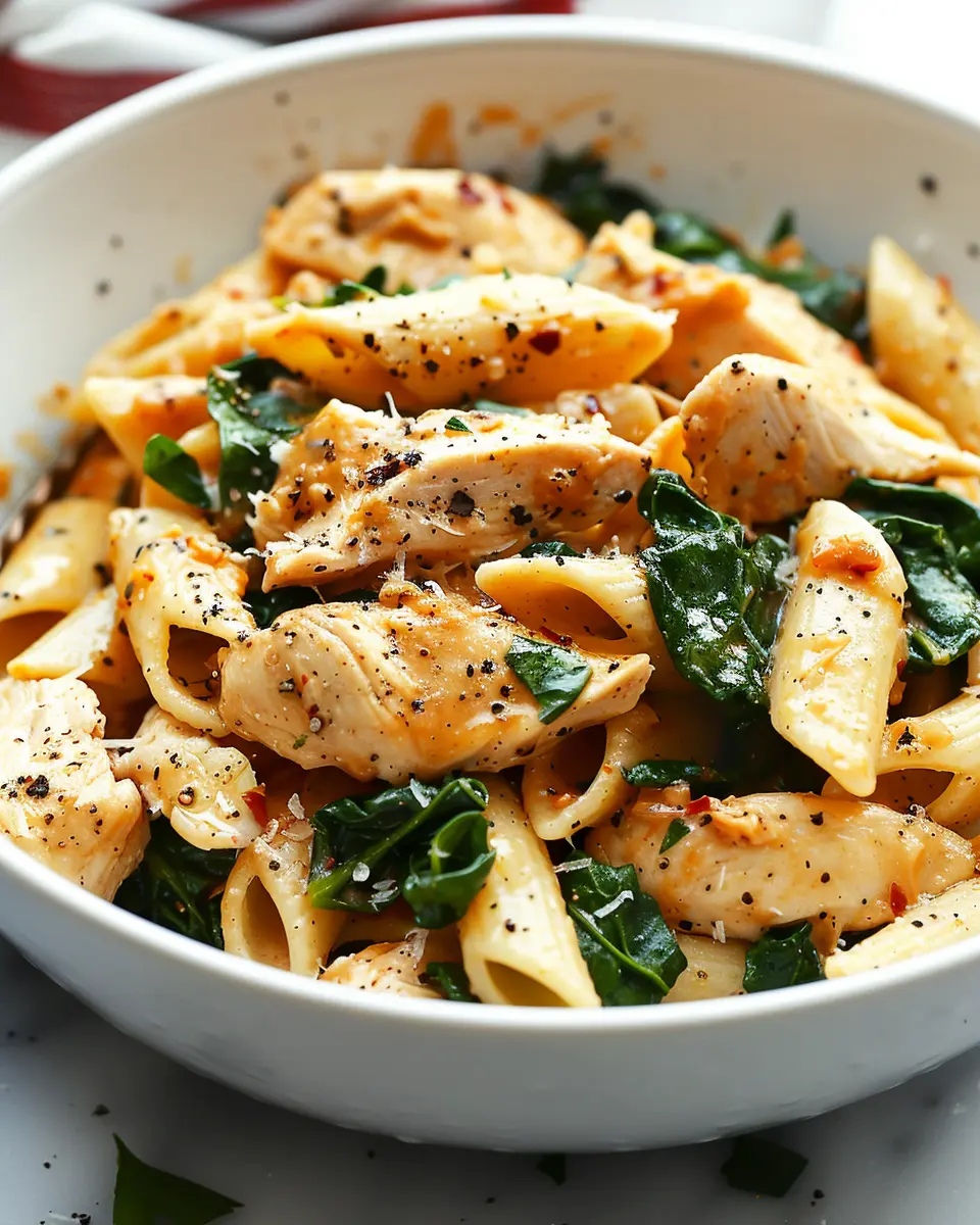 Chicken and Spinach Pasta: Easy Comfort Food for Every Night
