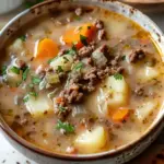 Hamburger Potato Soup Recipe