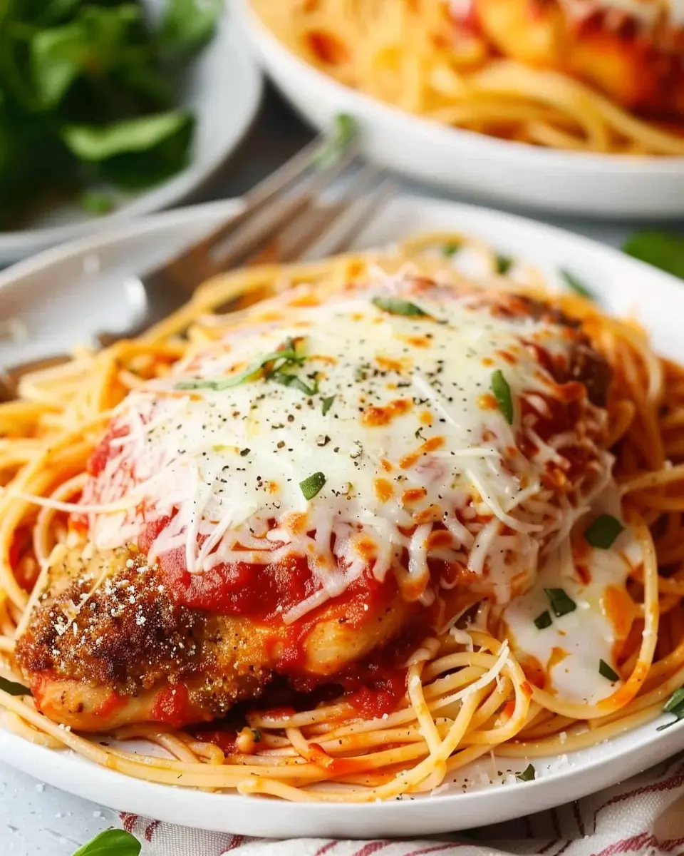 Chicken Parmesan with Spaghetti: Easy, Indulgent Homemade Delight