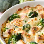 Chicken Broccoli Alfredo Bake
